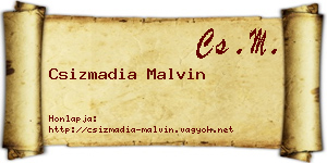 Csizmadia Malvin névjegykártya